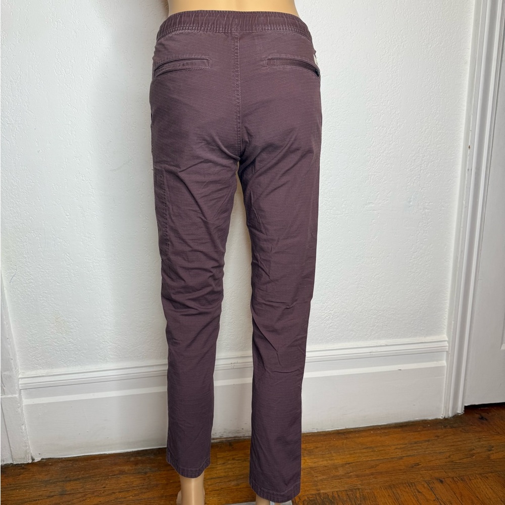 VUORI Ripstop Pants Chestnut Brown Size XS Athletic Outdoor Travel Utility VW401 - Picture 2 of 8